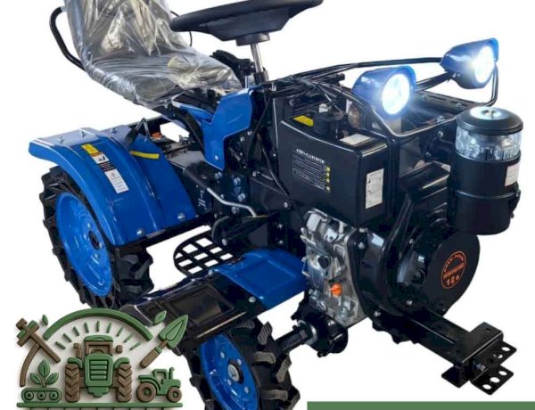 Does using a 4-wheel tiller in wet autumn soil cause any problems?